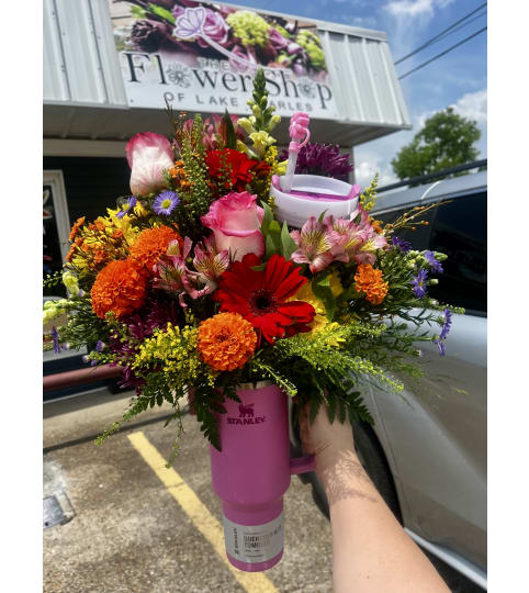 Stanley Blooms. An arrangement by The Flower Shop of Lake Charles.