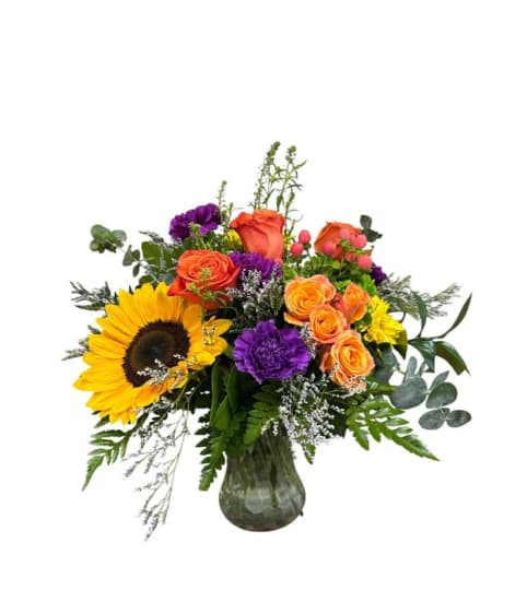 Stepping into Fall. An arrangement by Flower Buds Florist PEI.