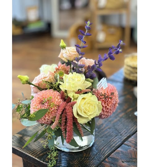 Sweet Salvia. An arrangement by Thurston Flowers.