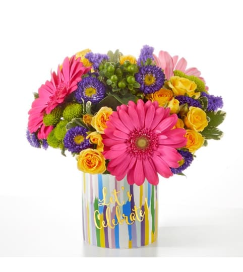 Cheers to You Bouquet. An arrangement by Sueppel's Flowers.