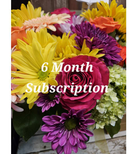 6 Month Floral Program. An arrangement by Donato's Floral.