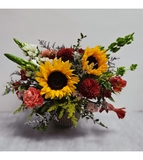 Rustic Harvest. An arrangement by Flower Trends Florists.