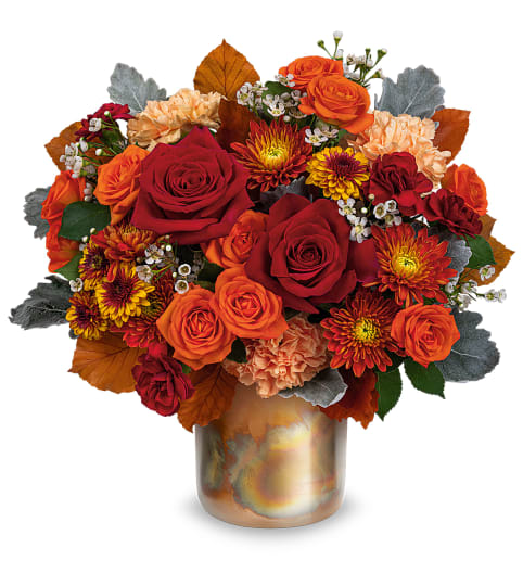 Blooming Beauty Bouquet T23T305A. An arrangement by Jennifer's Flowers and Gifts.