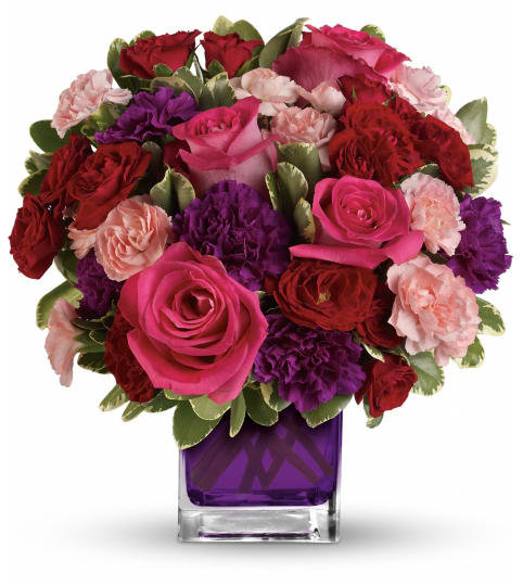 Bejeweled Beauty TEV19-1. An arrangement by Jennifer's Flowers and Gifts.