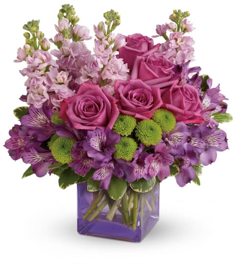 Sweet Sachet Bouquet. An arrangement by Jennifer's Flowers and Gifts.