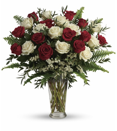 Yours Truly TRS10-1A. An arrangement by Jennifer's Flowers and Gifts.
