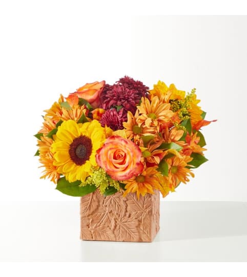 Outdoor Bouquet. An arrangement by North Liberty Flower Shop.