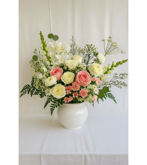 Petals and Grace. An arrangement by Avenida Flowers.