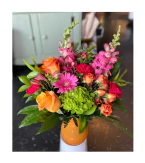 Autumn Sunset. An arrangement by Loyalist Flowers.