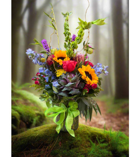 Mr. Brightside. An arrangement by Flower Snobs at Cityview.