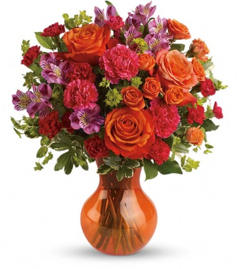 Teleflora's Fancy Free Bouquet. An arrangement by Pompano Beach Floral.