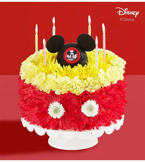 The Disney Mickey Mouse Flower Cake