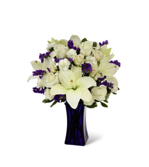 The FTD® Beyond Blue™ Bouquet. An arrangement by Country Cousins Flower Shop.