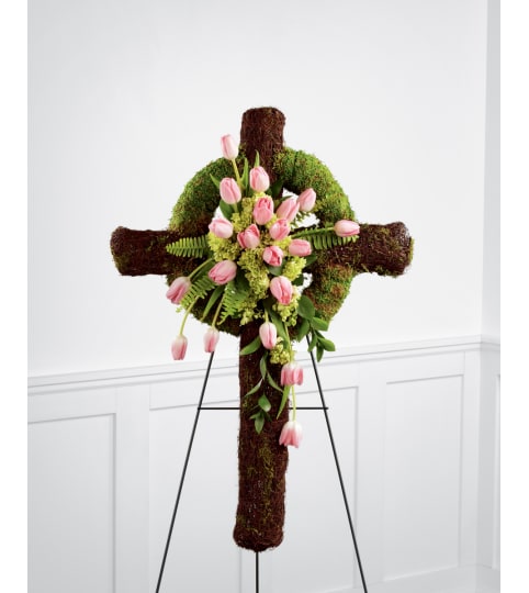 The FTD® Loveliness™ Celtic Cross