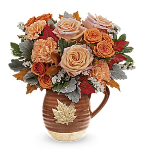 Teleflora's Golden Rose Bouquet 