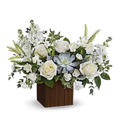 Teleflora's Just Breathe Bouquet. An arrangement by Jo-Dee's Blooms and Things.
