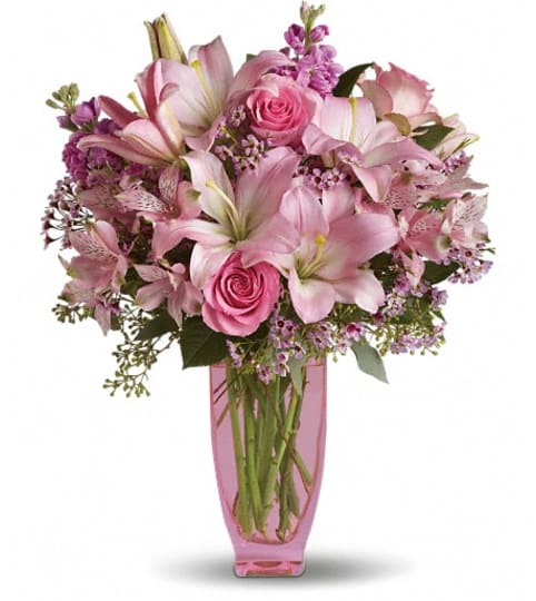 Teleflora's Pink Pink Bouquet with Pink Roses