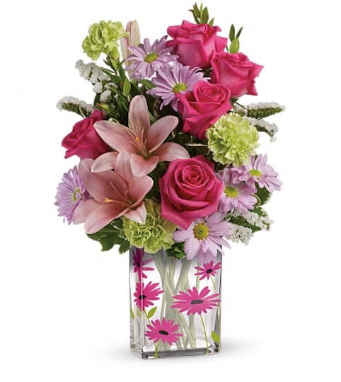 Teleflora's Thanks In Bloom Bouquet. An arrangement by Pompano Beach Floral.