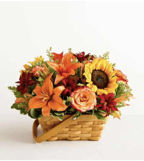 Fields of Europe® for Fall Basket. An arrangement by Lovingly Charlotte.