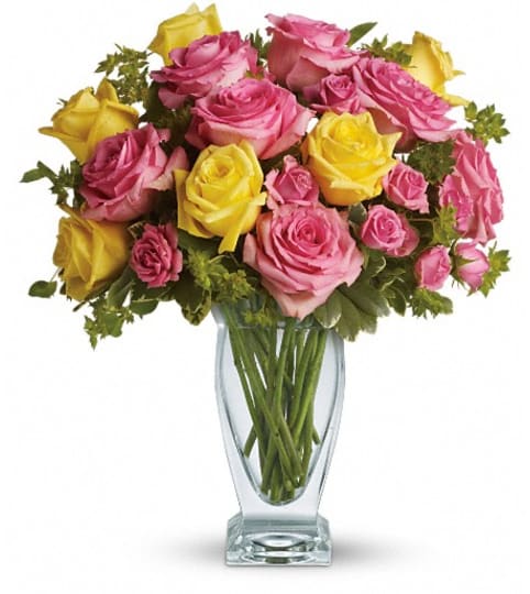 Teleflora's Glorious Day. An arrangement by Jo-Dee's Blooms and Things.