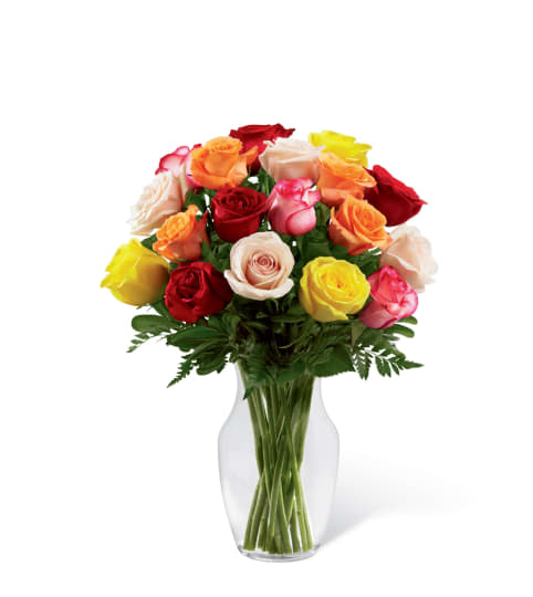 The FTD® Enchanting™ Rose Bouquet. An arrangement by Country Cousins Flower Shop.