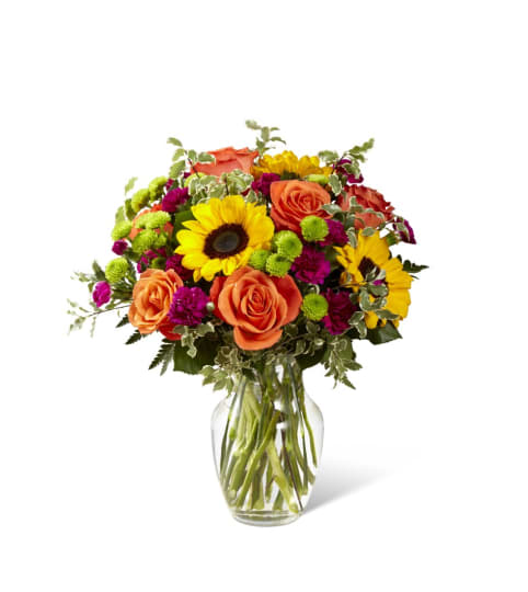 The FTD® Color Craze™ Bouquet. An arrangement by Country Cousins Flower Shop.
