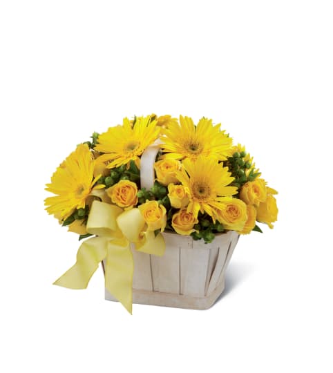 The FTD® Uplifting Moments™ Basket. An arrangement by Country Cousins Flower Shop.