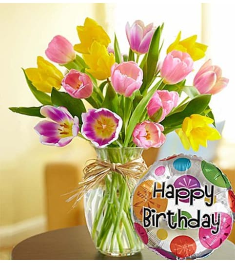 Timeless Tulips® Happy Birthday