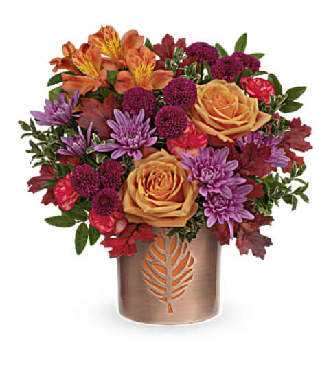 Teleflora's Autumn Abloom Bouquet