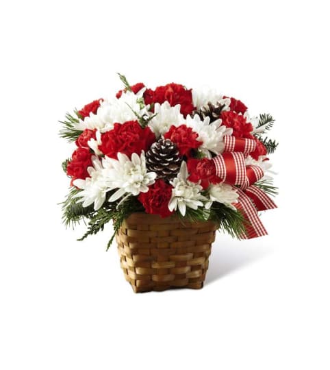 The FTD® Holiday Happiness™ Basket