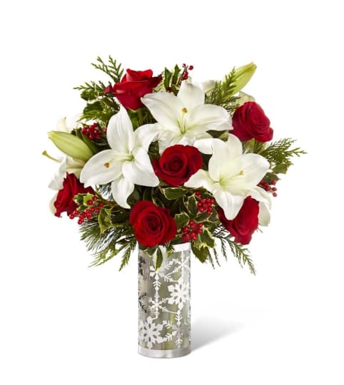 The FTD® Holiday Elegance™ Bouquet 2016. An arrangement by Detroit Floral.