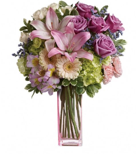 Teleflora's Artfully Yours Bouquet. An arrangement by Jo-Dee's Blooms and Things.