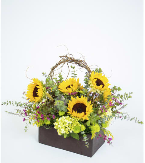 Gorgeous Sunflower Box