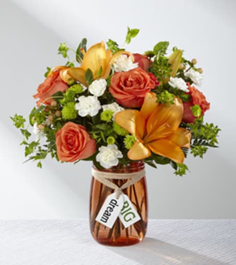 The FTD® Dream Big™ Bouquet. An arrangement by Country Cousins Flower Shop.