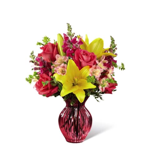 The FTD® Happy Spring™ Bouquet. An arrangement by Country Cousins Flower Shop.
