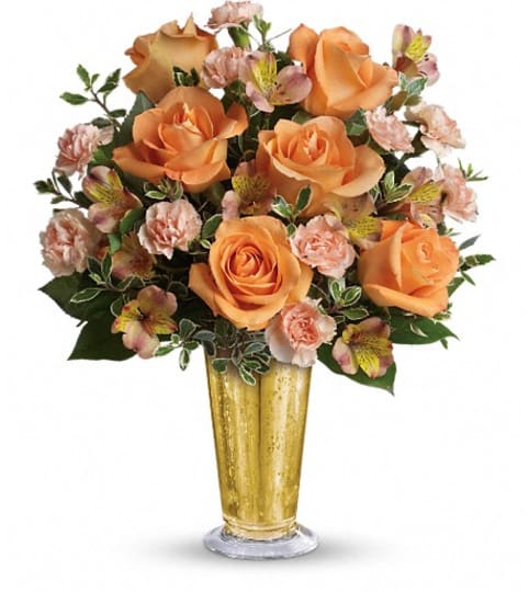 Teleflora's Southern Belle Bouquet. An arrangement by Fabulous Flowers.