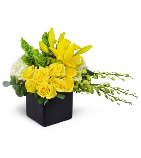 Sensational Smiles™. An arrangement by Agape Flowers and Gifts.