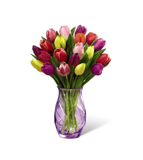 The FTD® Spring Tulip Bouquet 2017. An arrangement by Sandy's Florist.