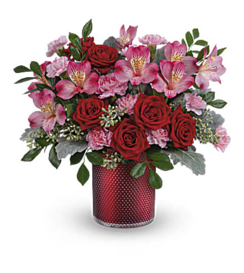 The Teleflora's Scarlet Diamond Bouquet