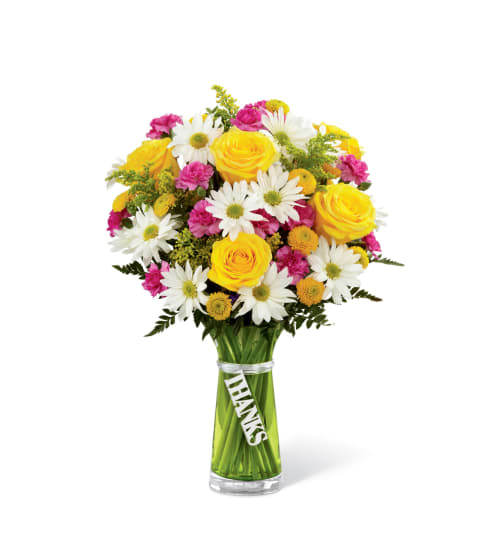 The FTD® Thanks Bouquet. An arrangement by Sandy's Florist.