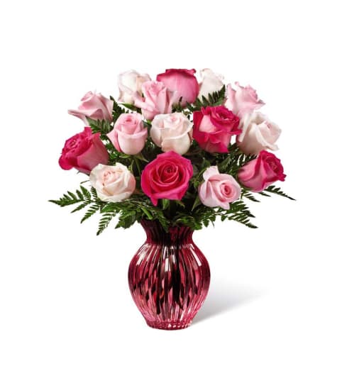The FTD® Happy Spring™ Mixed Rose Bouquet. An arrangement by Country Cousins Flower Shop.