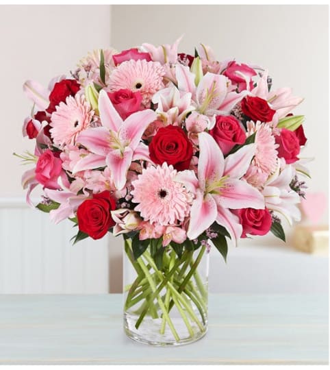 Fields of Europe® Romance- Luxe. An arrangement by Sicola's Florist.