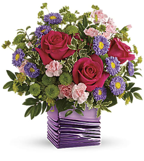 Teleflora's Lavender Waves Bouquet