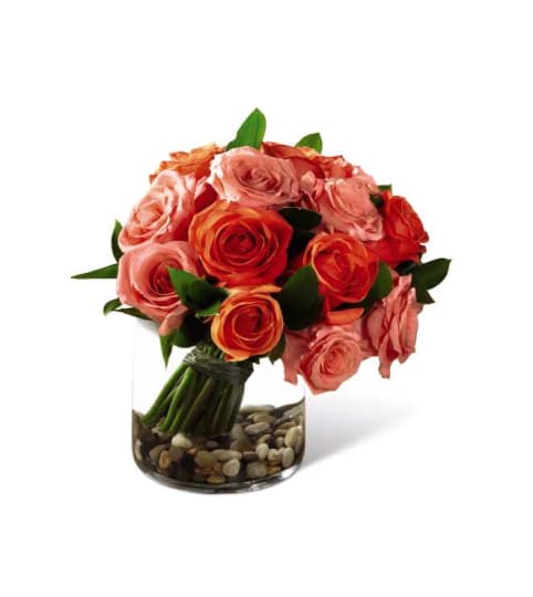 The FTD® Blazing Beauty™ Rose Bouquet. An arrangement by Country Cousins Flower Shop.