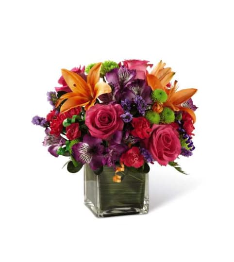 The FTD® Birthday Cheer™ Bouquet. An arrangement by Country Cousins Flower Shop.