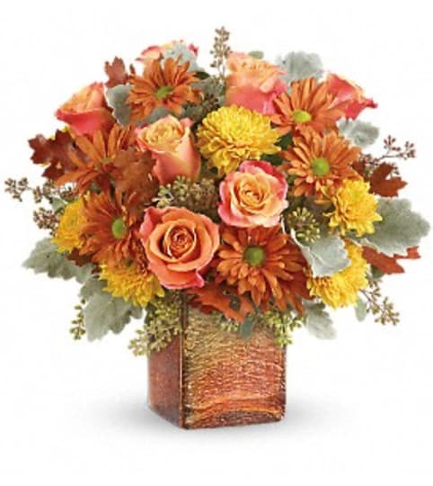 Teleflora's Grateful Golden Bouquet. An arrangement by Fabulous Flowers.