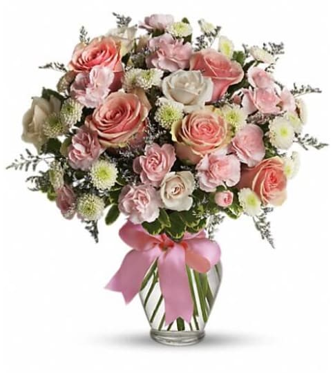Cotton Candy. An arrangement by Pompano Beach Floral.