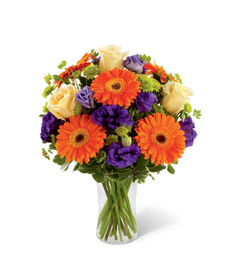 The FTD® Rays of Solace™ Bouquet. An arrangement by Mt. Scott Flowers.