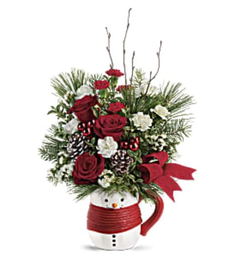 Send a Hug Festive Friend Bouquet by Teleflora