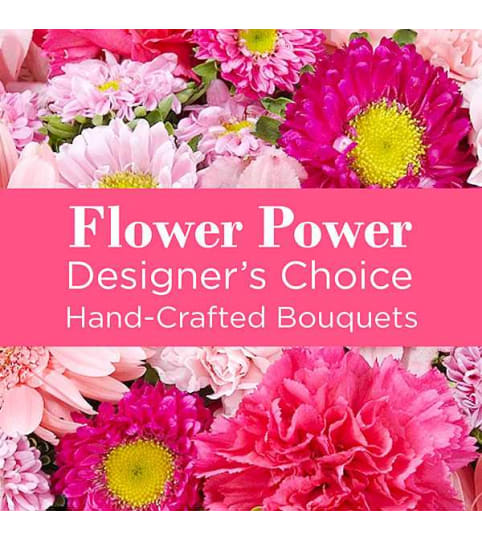 Pink Colors Florist Designed Bouquet